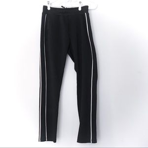 Le 31 Stripe Sweat Pants in Navy